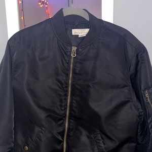 H&M black bomber (heavyweight)